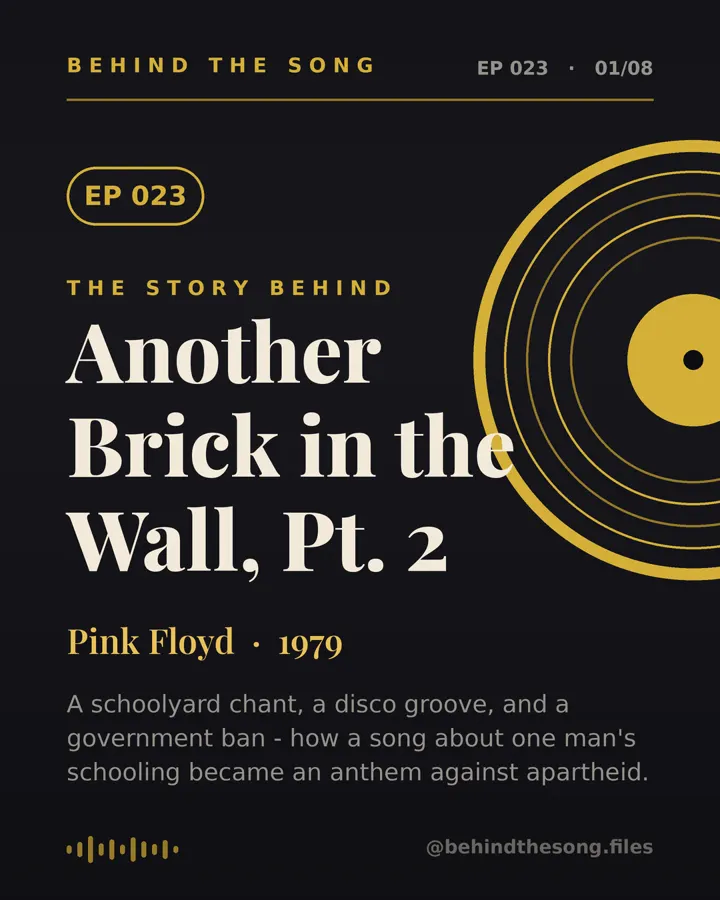 Another Brick in the Wall Pt. 2 by Pink Floyd - Behind The Song