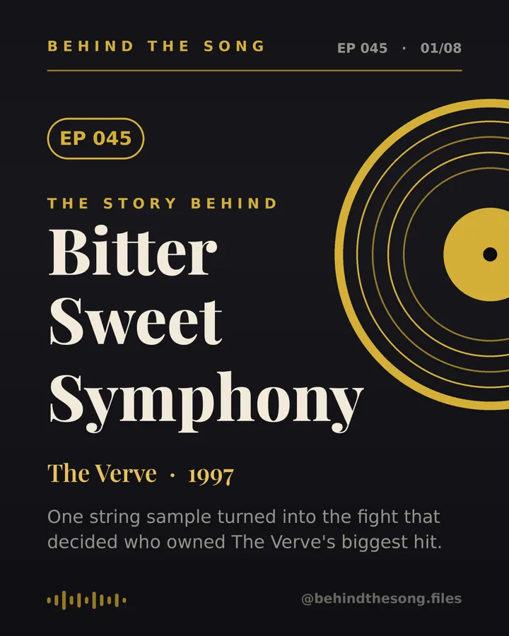 Bitter Sweet Symphony by The Verve - Behind The Song