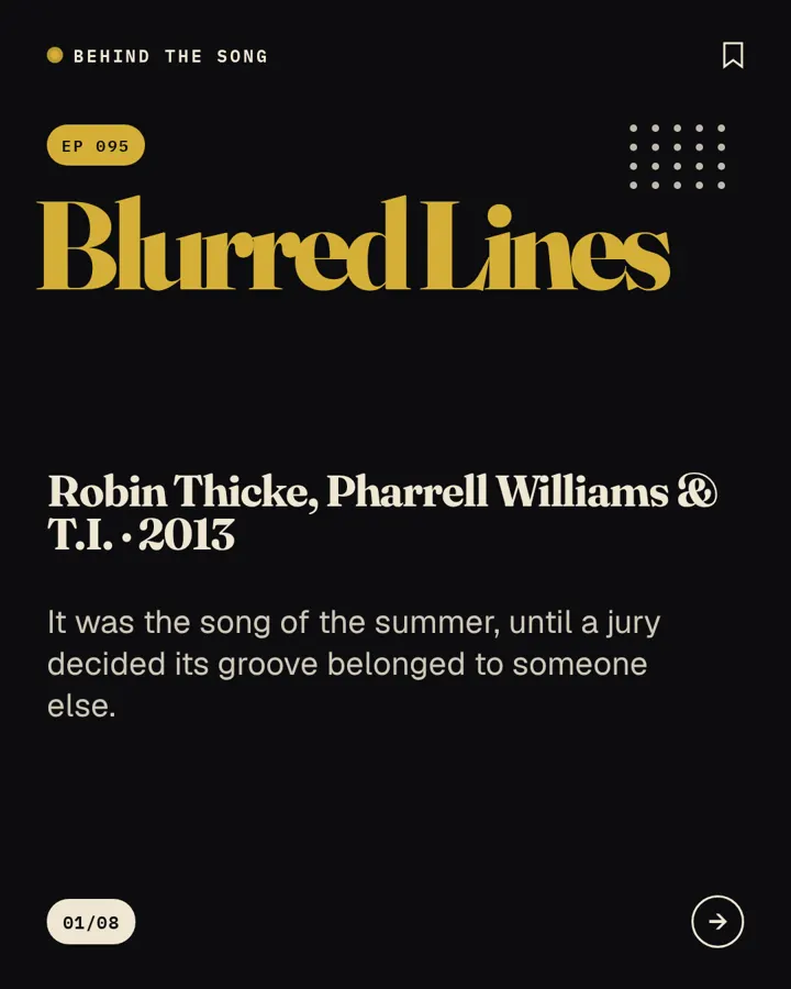 Blurred Lines by Robin Thicke, Pharrell Williams & T.I. - Behind The Song