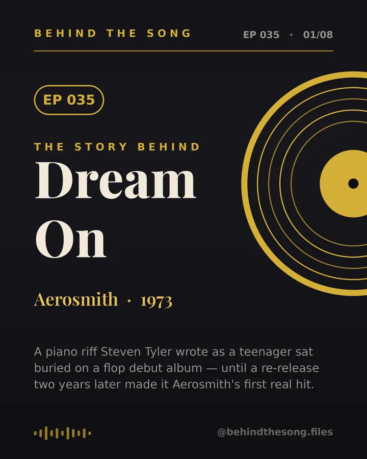 Dream On by Aerosmith - Behind The Song