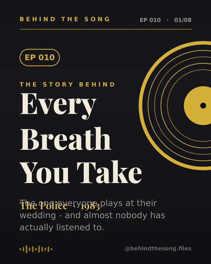 Every Breath You Take by The Police - Behind The Song