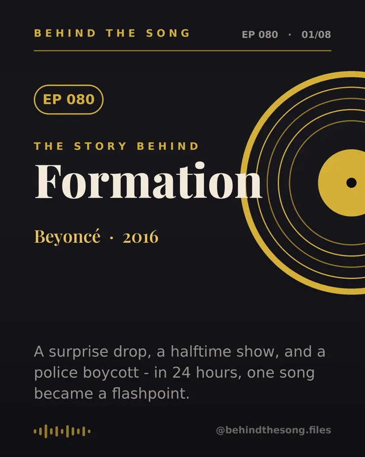Formation by Beyoncé - Behind The Song