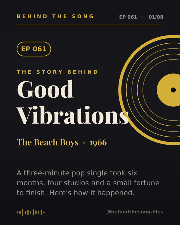 Good Vibrations by The Beach Boys - Behind The Song