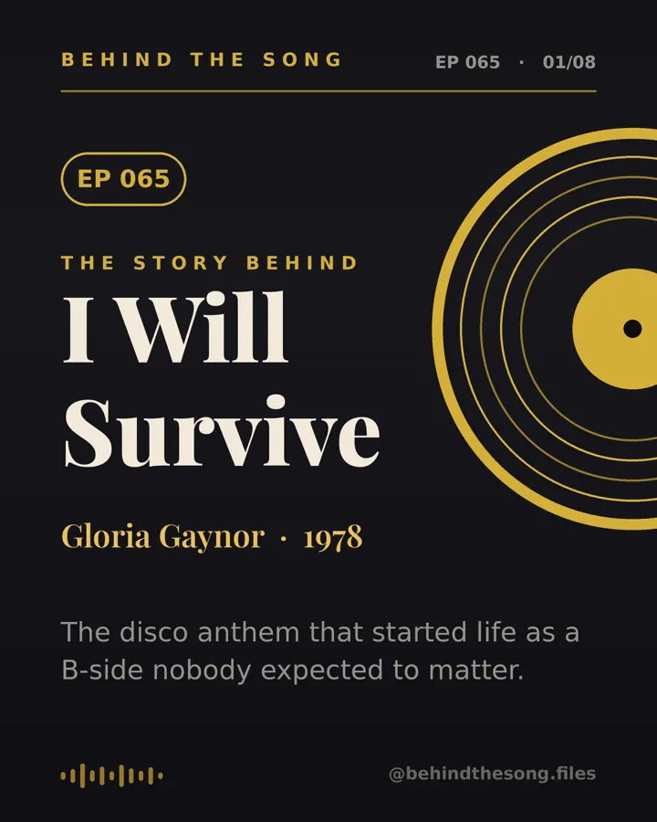 I Will Survive by Gloria Gaynor - Behind The Song