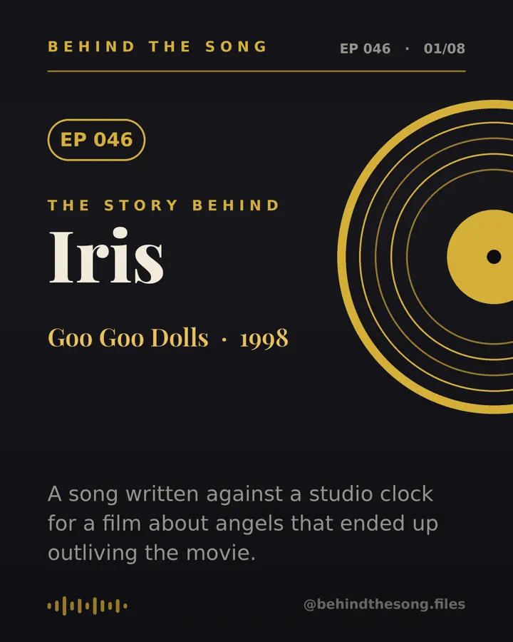 Iris by Goo Goo Dolls - Behind The Song