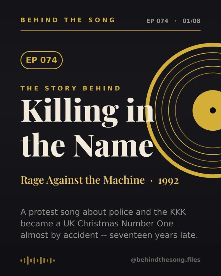 Killing in the Name by Rage Against the Machine - Behind The Song