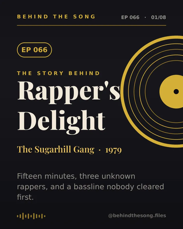 Rapper's Delight by The Sugarhill Gang - Behind The Song