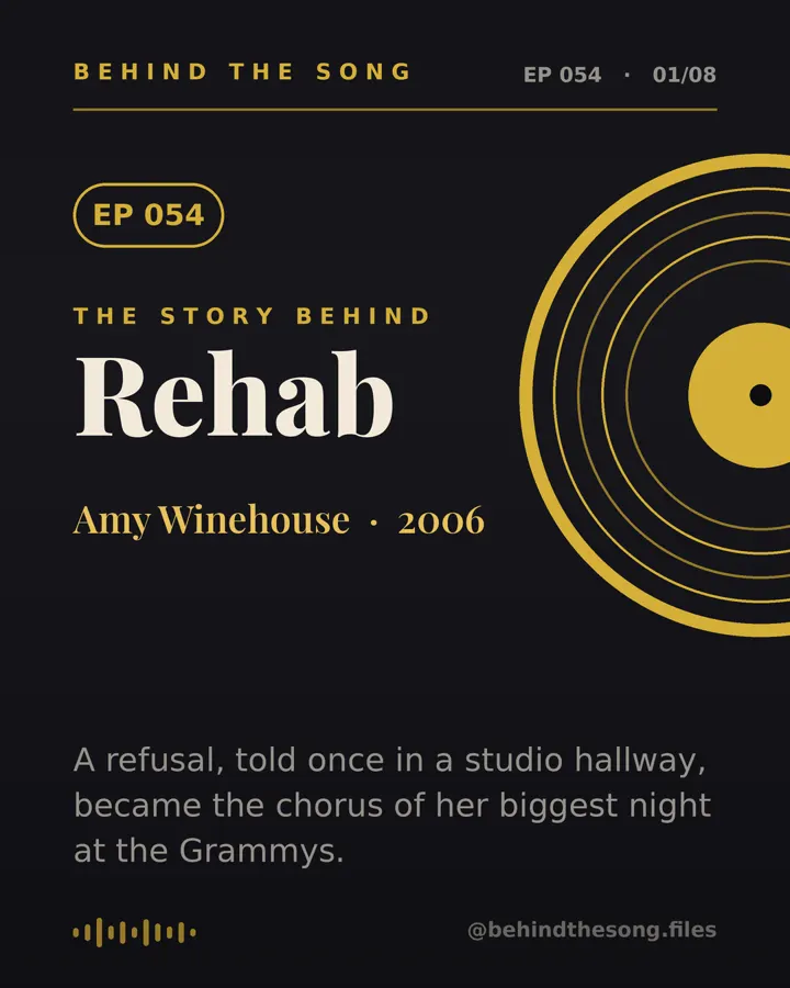 Rehab by Amy Winehouse - Behind The Song