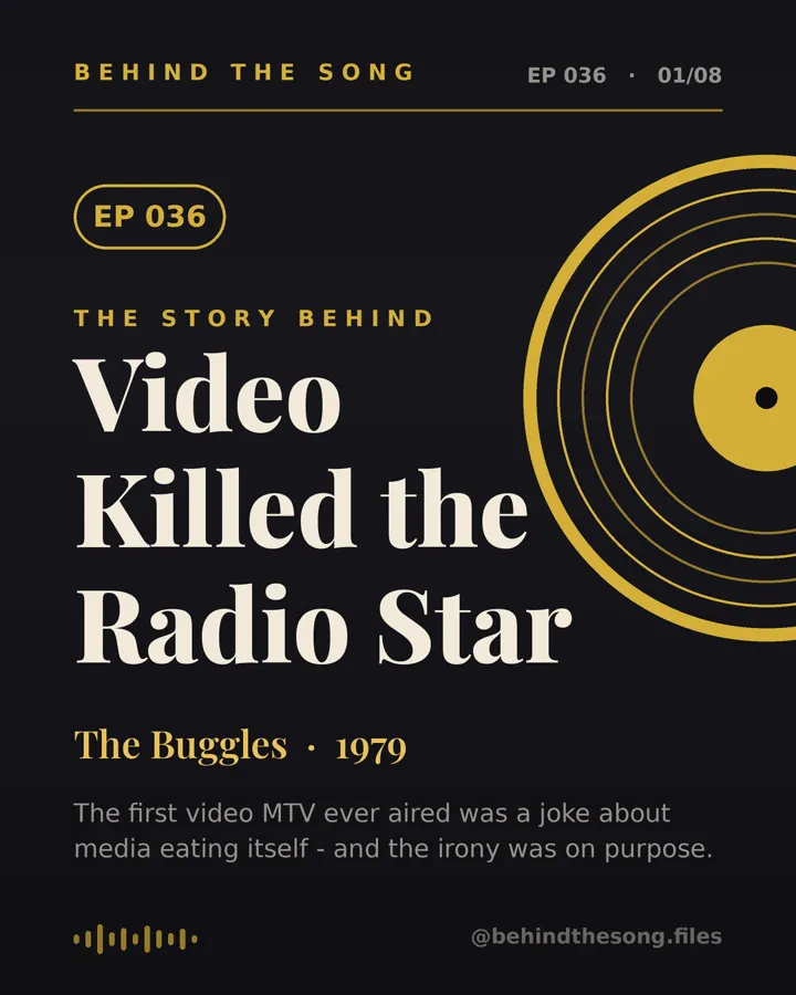 Video Killed the Radio Star by The Buggles - Behind The Song