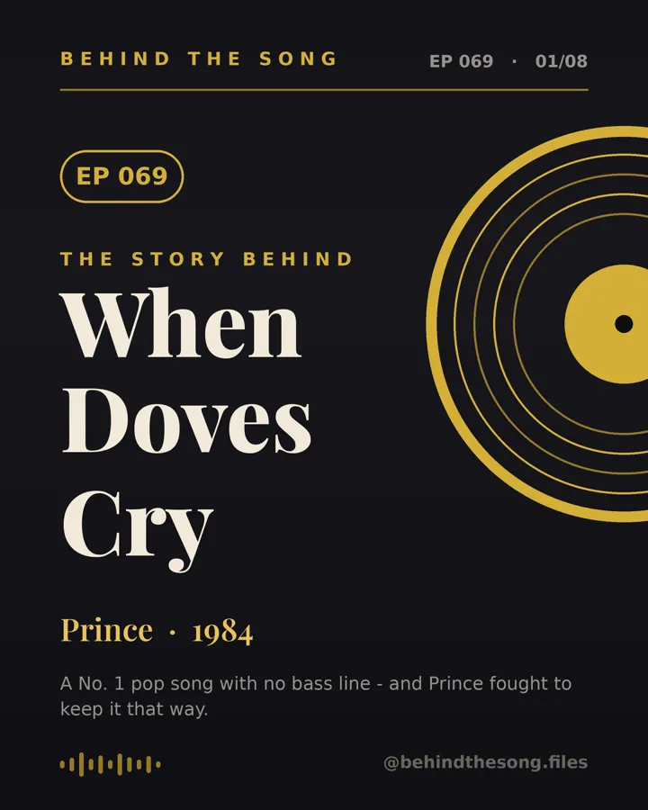 When Doves Cry by Prince - Behind The Song