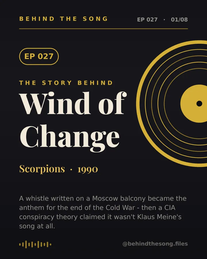 Wind of Change by Scorpions - Behind The Song
