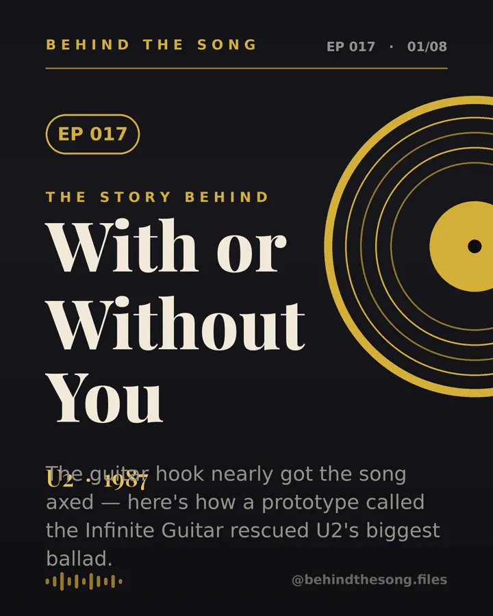 With or Without You by U2 - Behind The Song